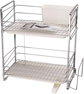 アスベル ポゼ縦横兼用Cコート2段水切り ホワイト アスベル ポゼ縦横兼用Cコート2段水切り ホワイト